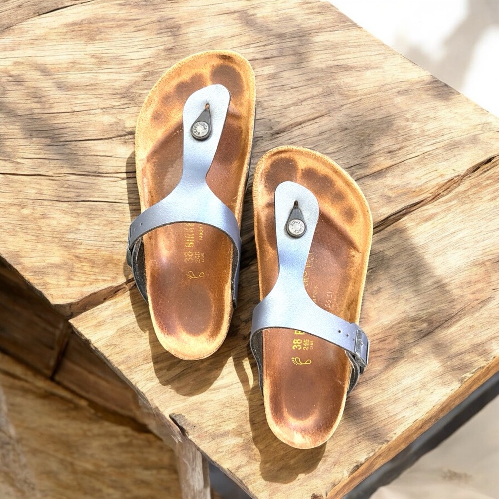 Birkenstock Gizeh Grey Sandals